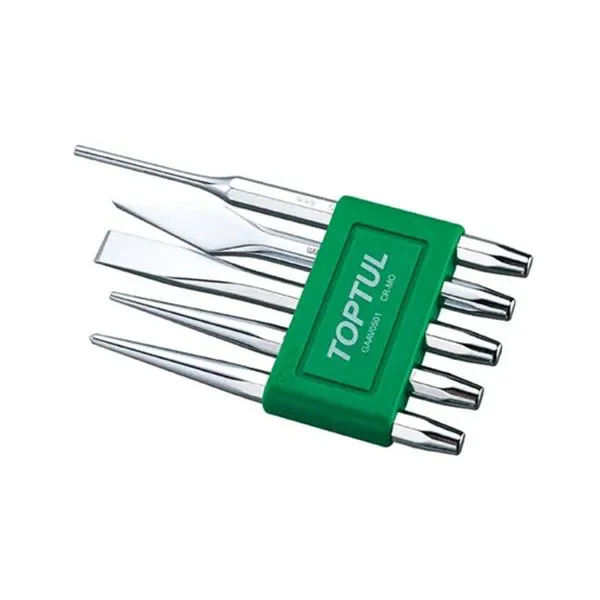 5PC CHISEL & PUNCH SET