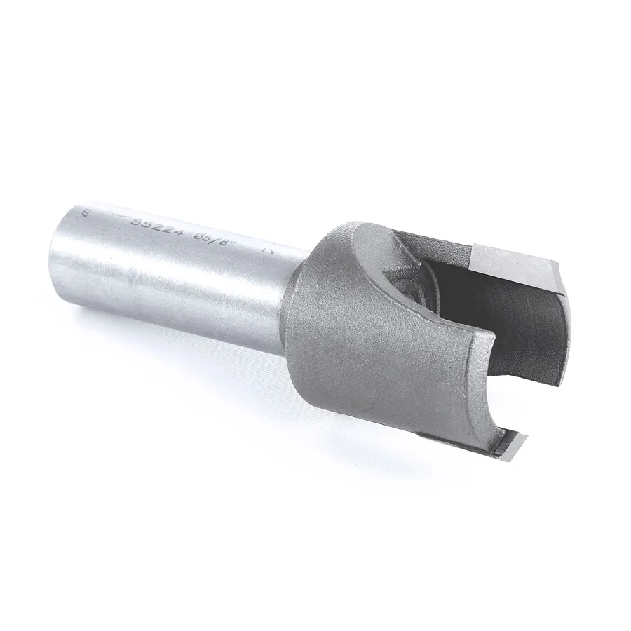 Amana Tool 55223 Carbide Tipped Plug Cutter for Drill Press 1-1/32 D x 1/2 CH x 1/2 Inch SHK