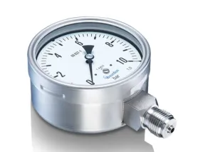 Bourdon Analogue Pressure Gauge 0.6bar Bottom Entry 100mm Outside Diameter