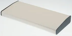 CAMDENBOSS 2000 Series Beige, Brown Aluminium Desktop Enclosure, Sloped Front, 210 x 280 x 55mm