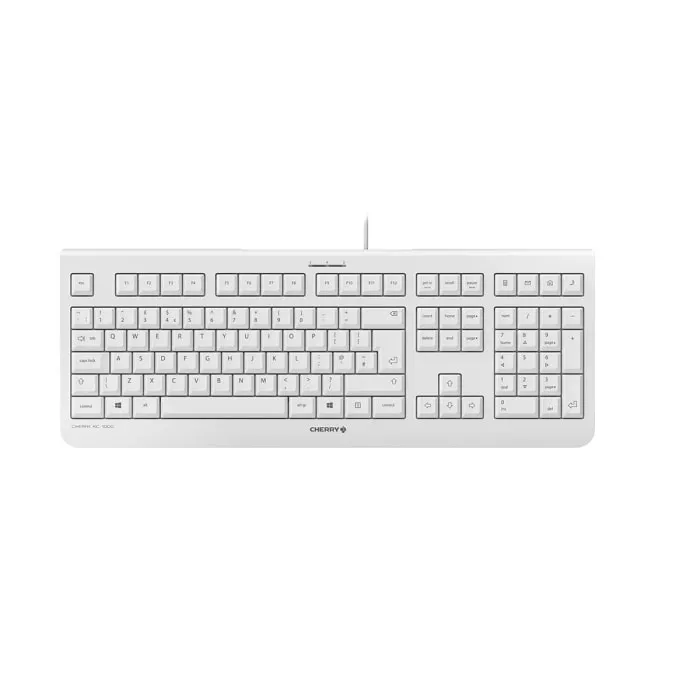 Cherry JK-0800EU-0 Wired USB Keyboard, QWERTY, Grey