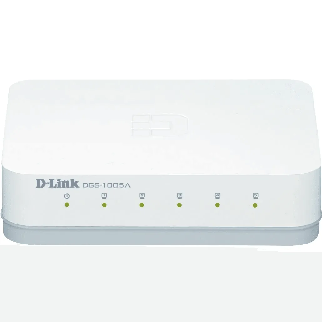 D-Link DGS-1005A 5-Port Gigabit Desktop Switch White