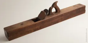 D. PRESBREY B Mark Yellow Birch 30 inch Jointer with 2 1/2 inch Single NEWBOULD Iron - 75859