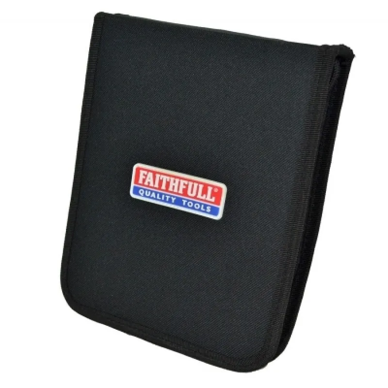 Faithfull Wood Chisel 4pc Set and Storage Wallet FAIWCSGS4W