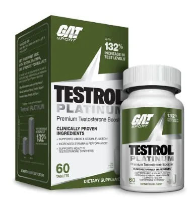 GAT Testrol Platinum Testosterone Booster  - 60 Tablet