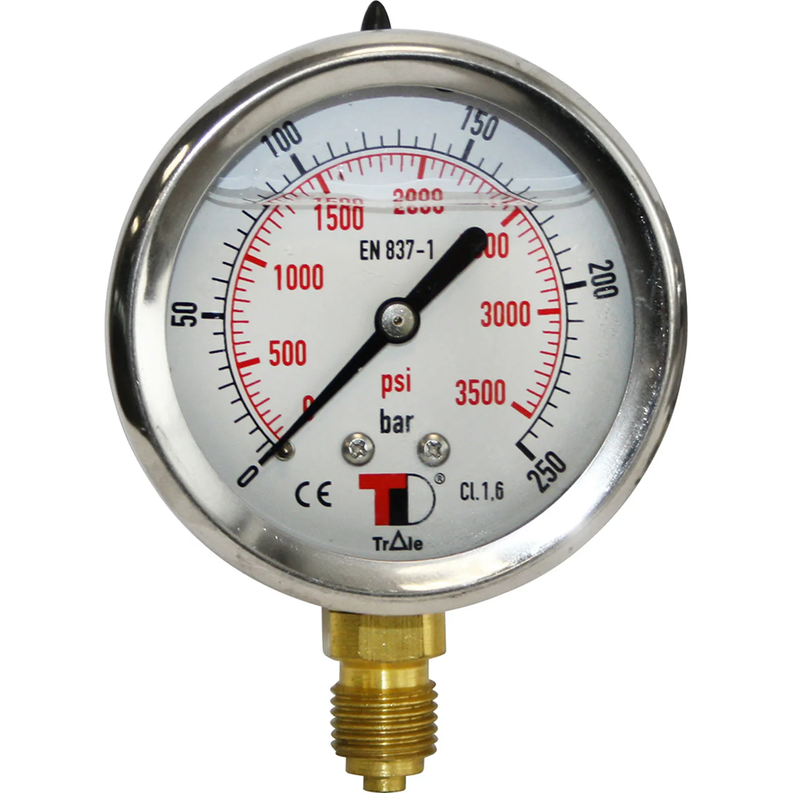 Glycerine Filled Pressure Gauge 63mm