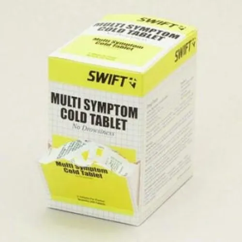 Honeywell North Cold Relief Tablet, 2108250, Multi Symptom, Non-Drowsy, 125/2's
