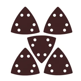Imperial Blades IBOTSPH60-5 - Oscillating Multi-Tool Triangle Sandpaper 60 Coarse Grit, 5PC