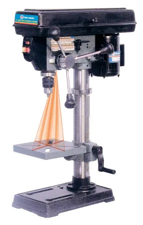 KING CANADA KC-110N 10″ Bench Top Drill Press with Laser Guide System