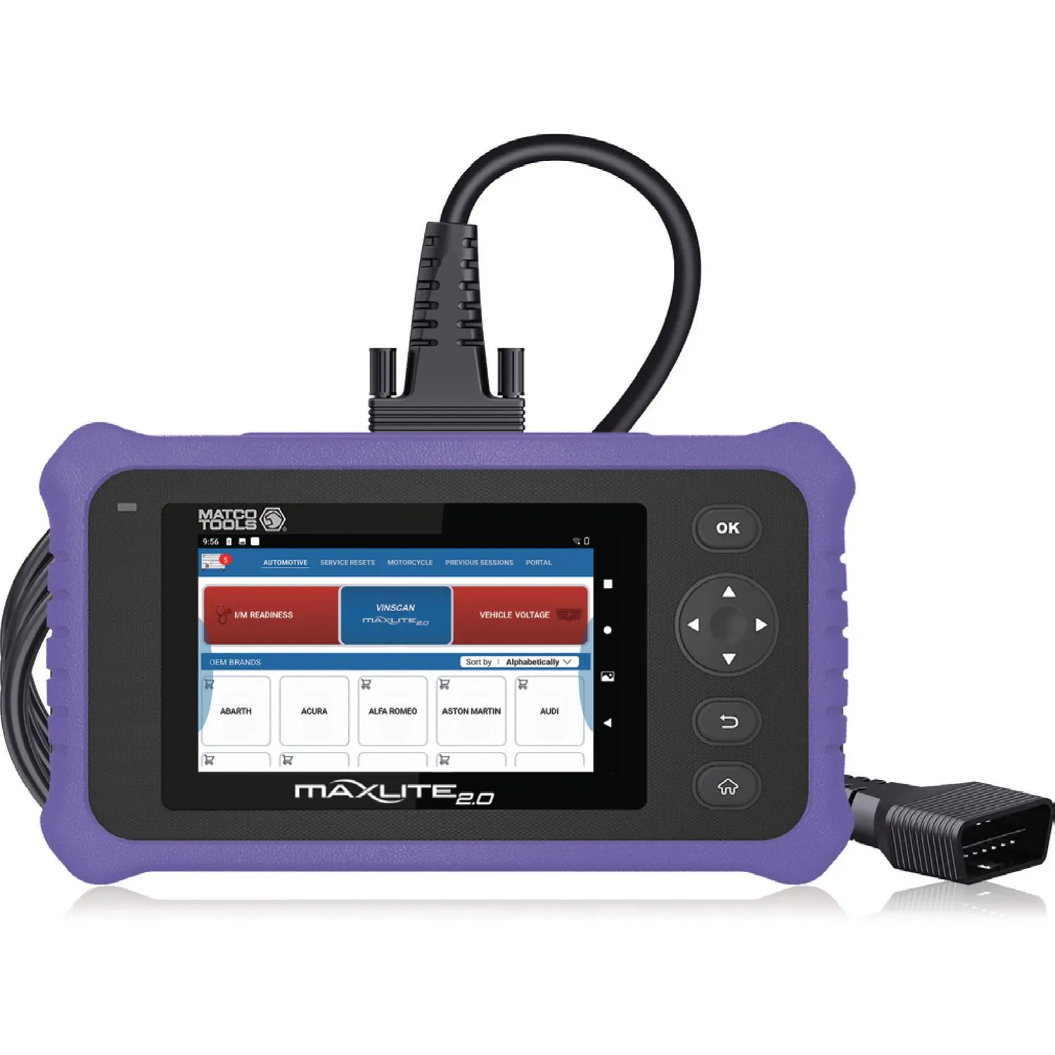 MAXIMUS LITE 2.0 DIAGNOSTIC TABLET - PURPLE MDMAXLITE2P | Matco Tools