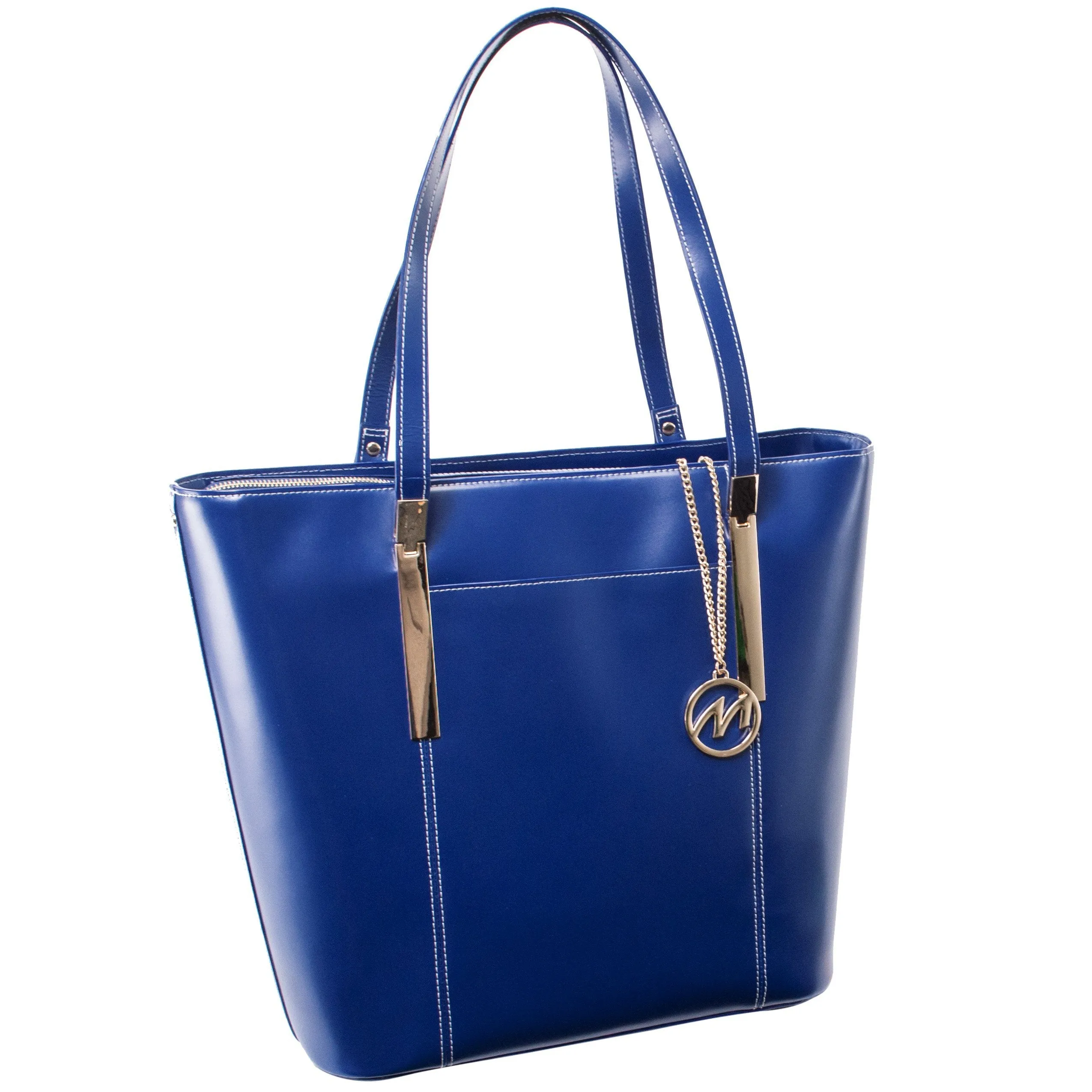 McKlein USA Deva Leather Ladies' Tote With Tablet Pocket