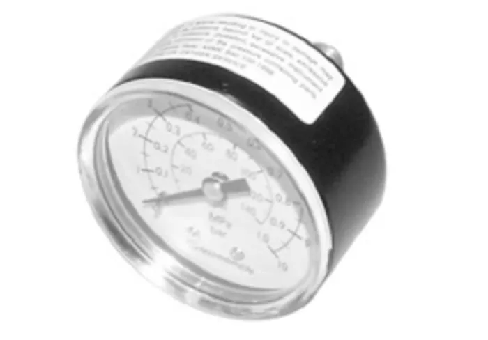 Norgren Analogue Pressure Gauge 25bar Back Entry 50mm Outside Diameter