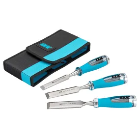 OX Pro Wood Chisel Set 3pc