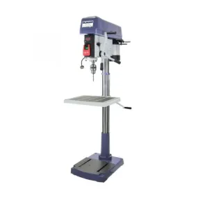 Palmgren 20In. 16- Speed Floor Step Pulley 1Ph Drill Press 9680209