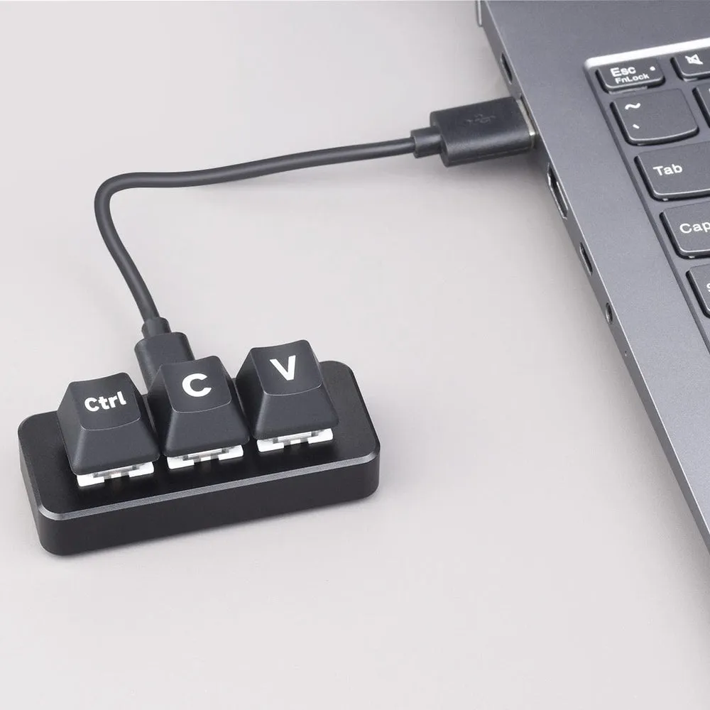 RP2040 Ctrl C/V Shortcut Keyboard Plus
