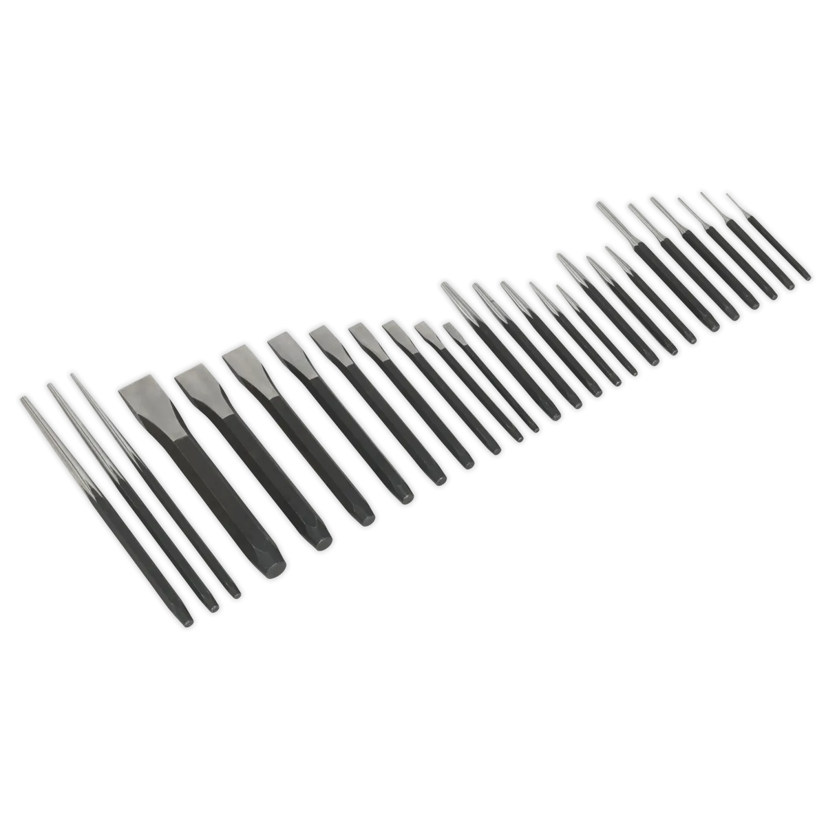 Sealey AK9298 Premier Punch & Chisel Set 26pc