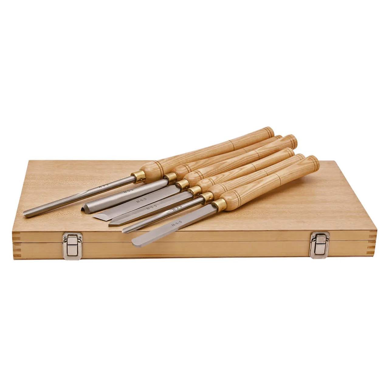 SIP 06857 6pc Wood Lathe Chisel Set