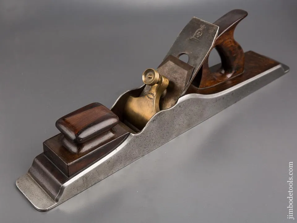 STUNNING 20 1/2 inch Dovetailed Steel and Rosewood NORRIS No. 1 Jointer Plane PRE-WAR - 83552